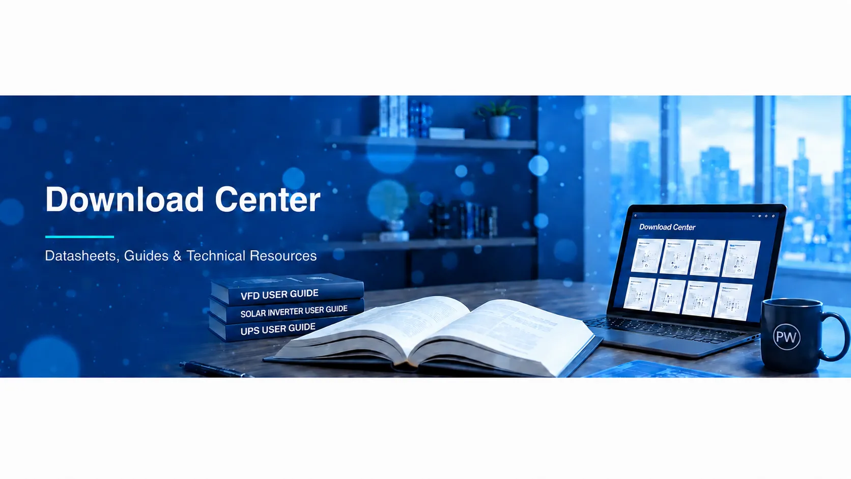 PowerWadi Download Center – Datasheets, Guides and Technical Resources